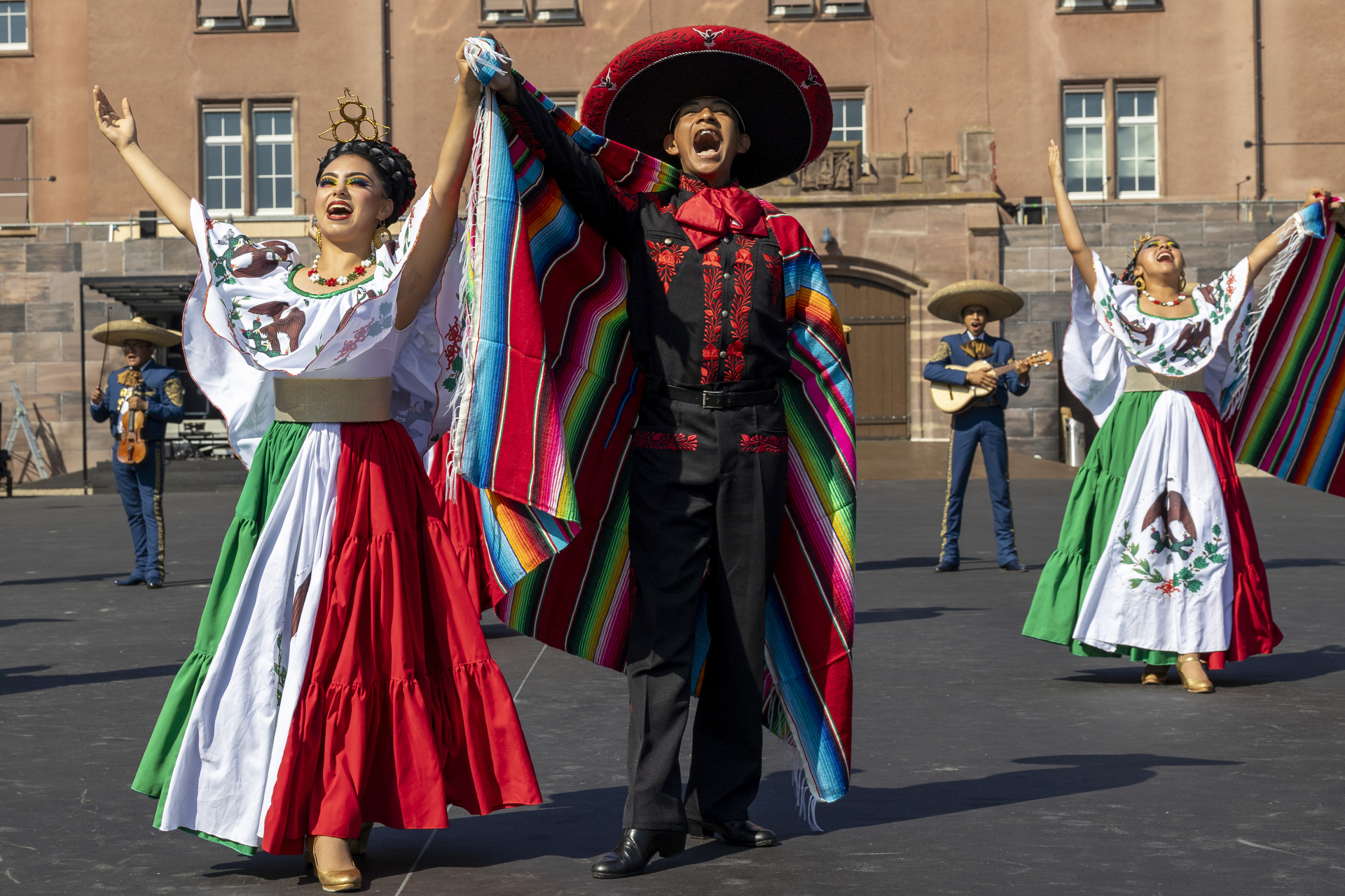 Banda Monumental de México in der Arena auf der Kaserne Basel.