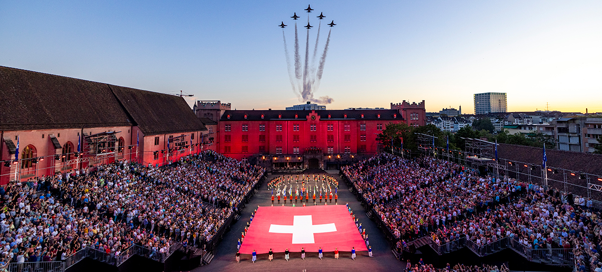Die Lucerne Marching Band ist die Paradeformation der über 100-jährigen Feldmusik Luzern