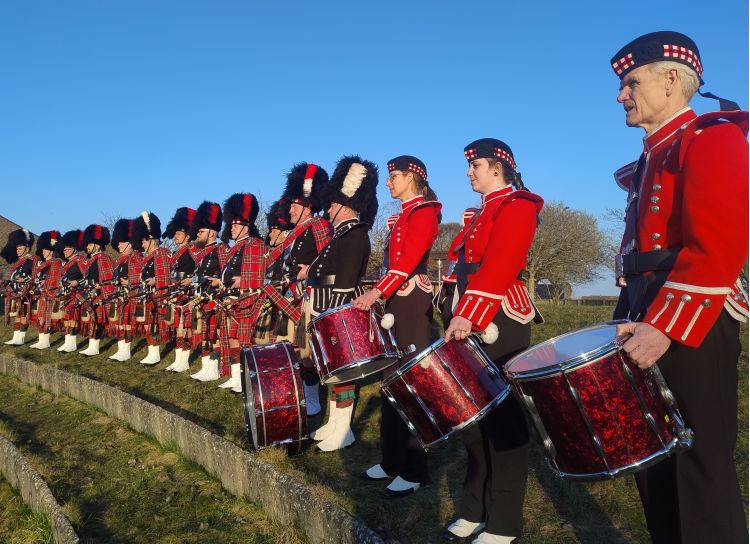Pipes & Drums of Prince George Memorial, Dänemark