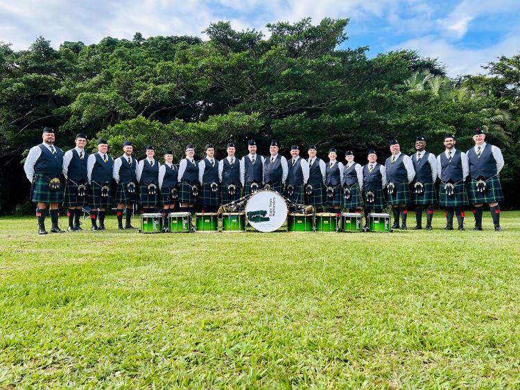 The Drums & Pipes of the Cape Town Highlanders, Südafrika
