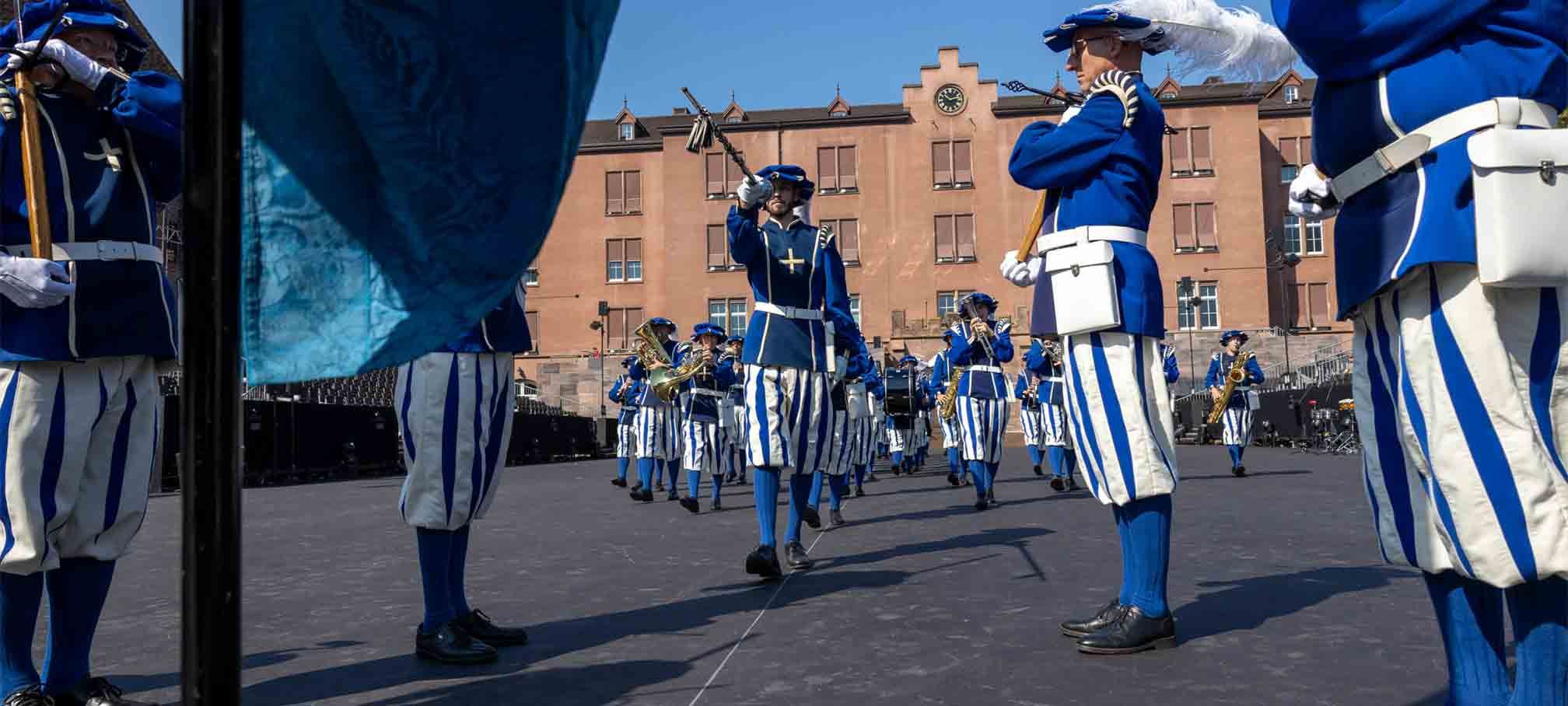 Die Lucerne Marching Band ist die Paradeformation der über 100-jährigen Feldmusik Luzern