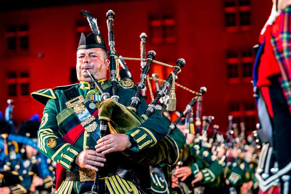 Pipes and Drums of Basel Tattoo