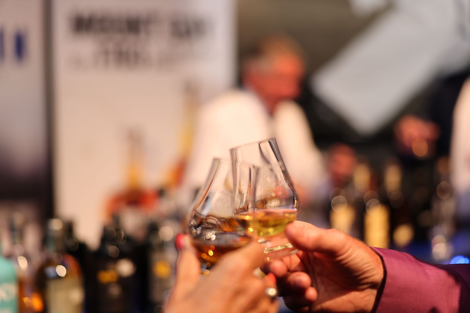 Cheers - wisky tasting in der Basel Tattoo Lounge - schottisches Ambiente inklusive